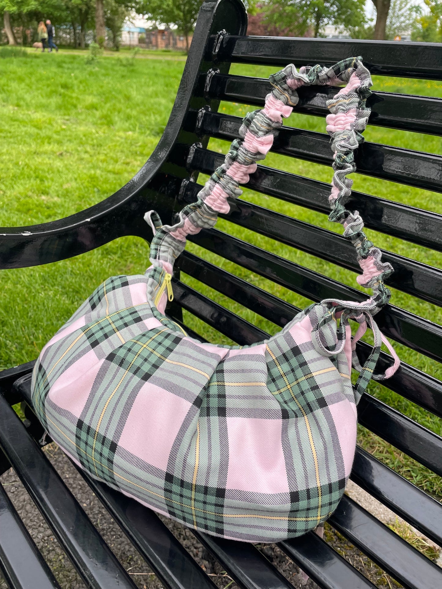 Wee Bonnie Bag in Blossom Tartan
