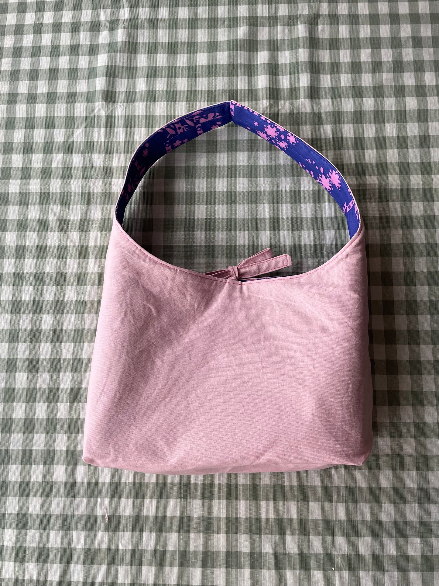 Flipside Slouch in Purple & Pink Floral/Pink