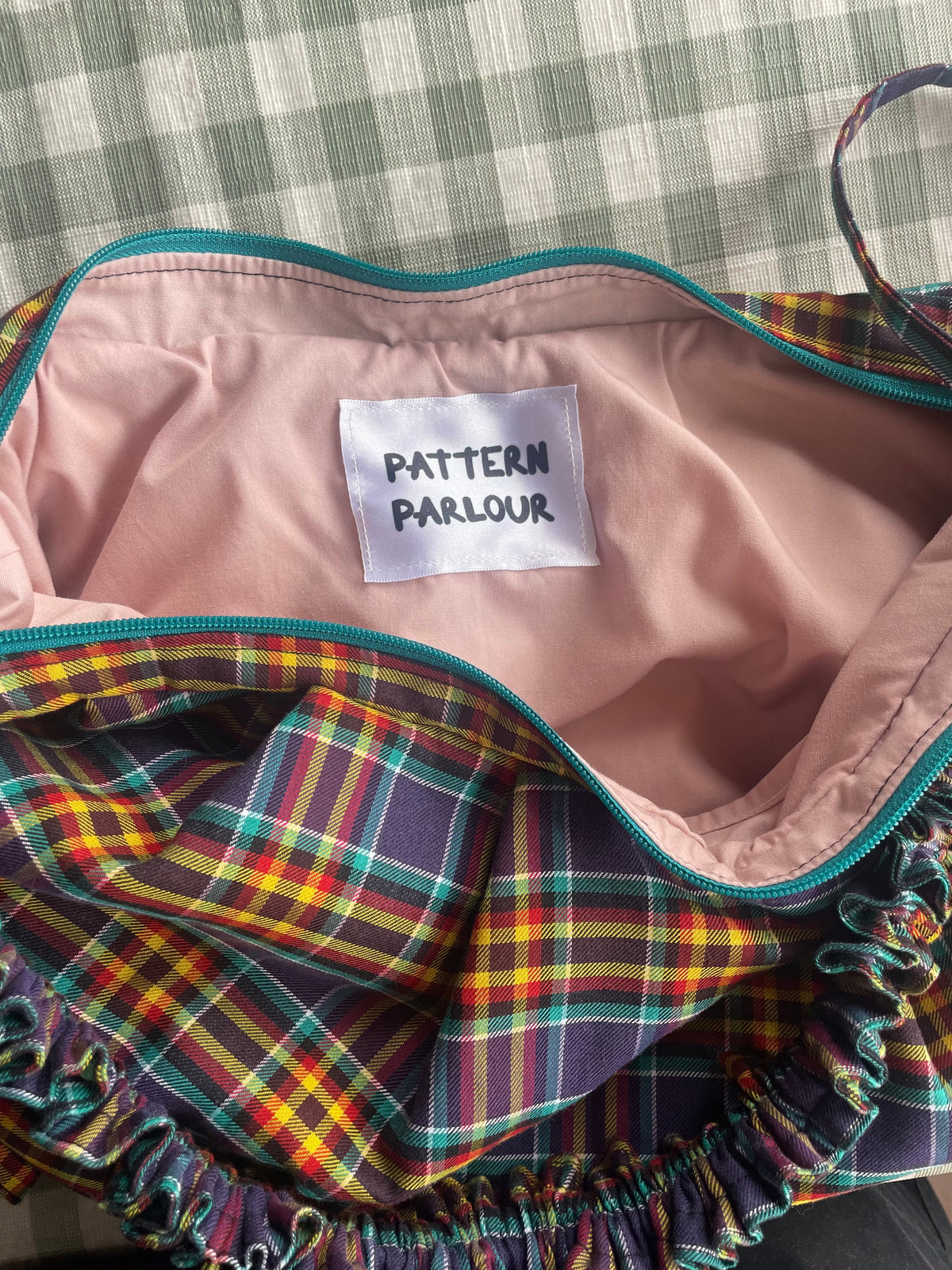 Big Yin Bonnie Bag in Heather Tartan