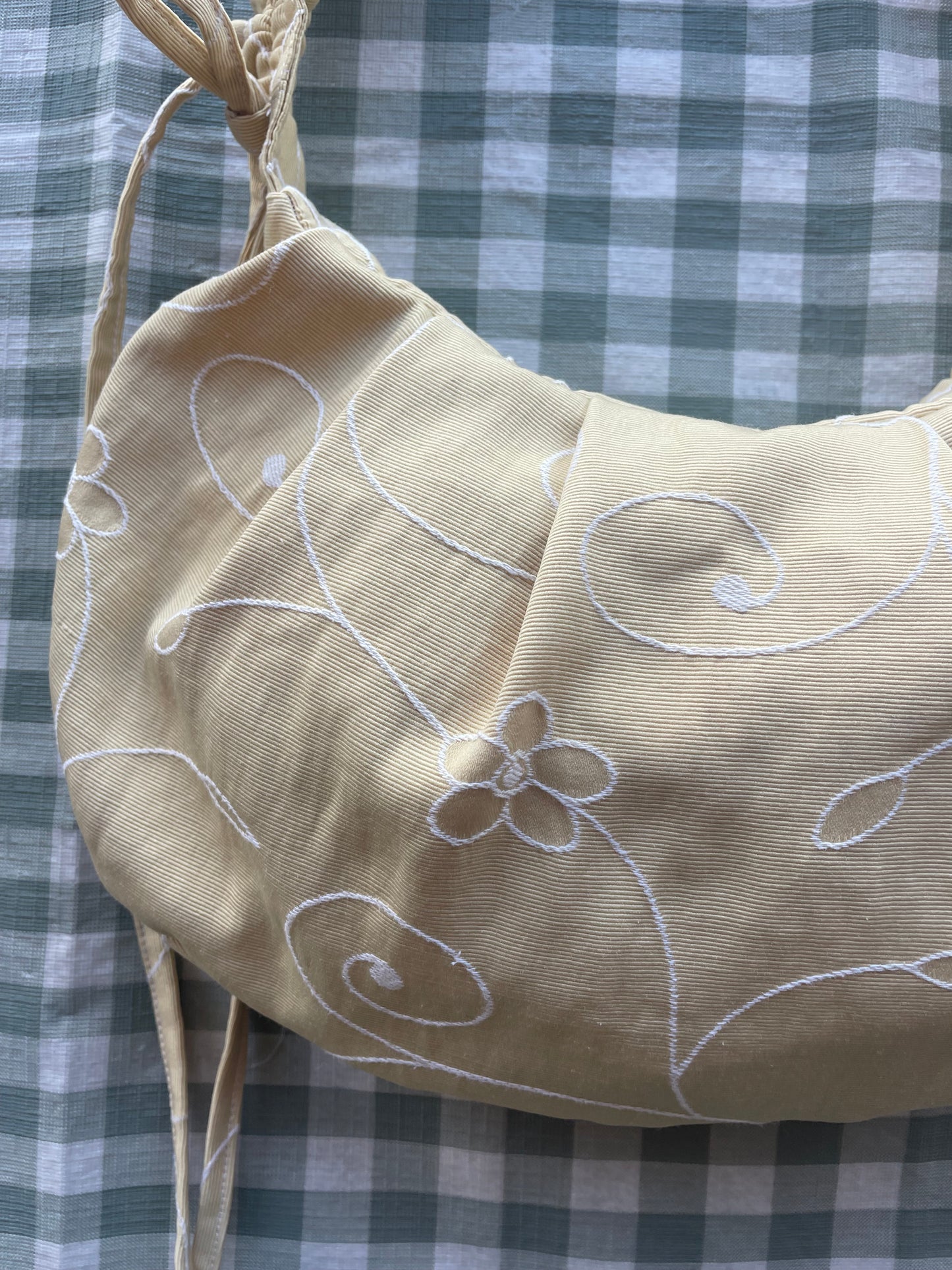 Wee Bonnie Bag in Butter Yellow Floral