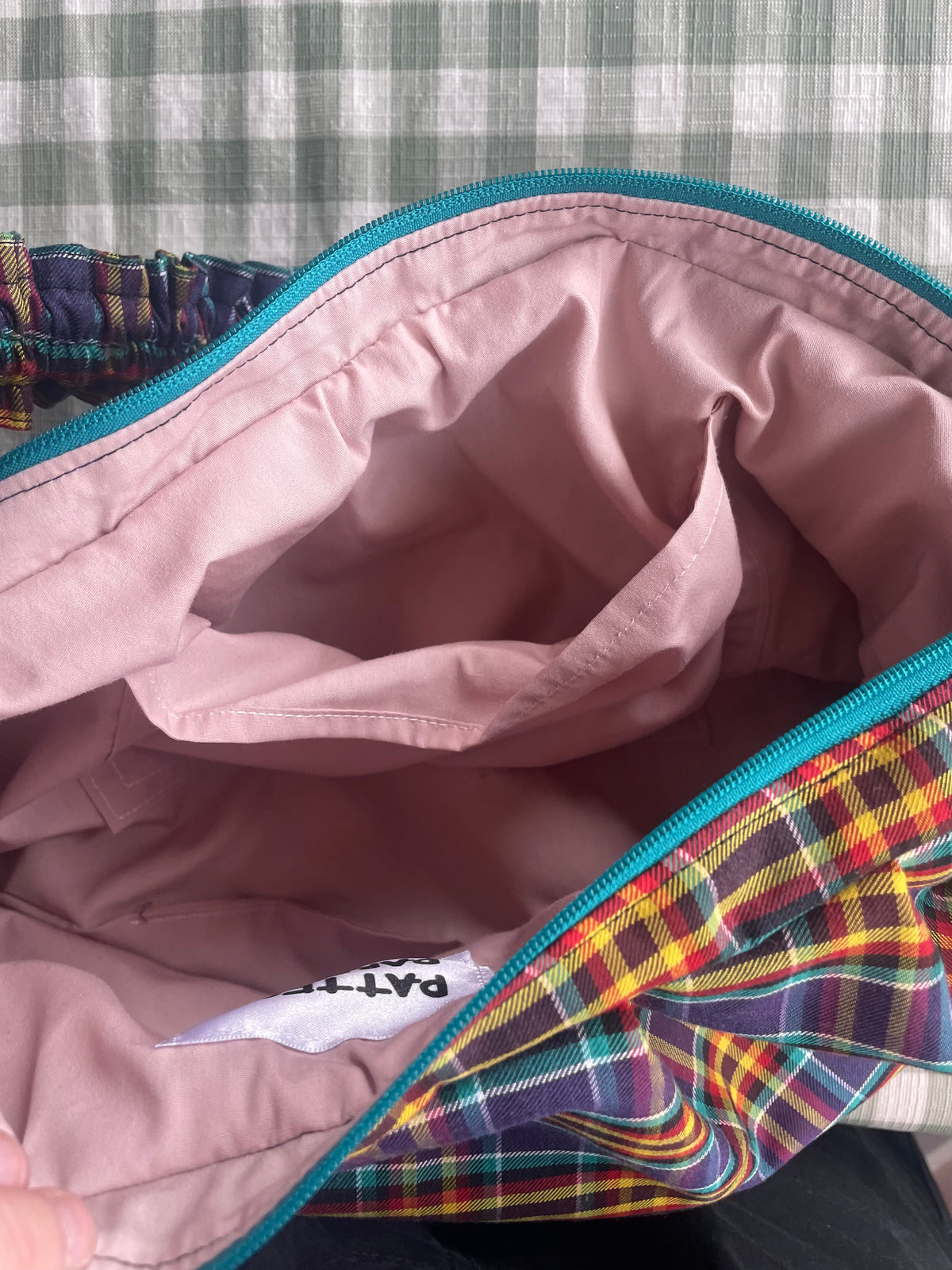 Big Yin Bonnie Bag in Heather Tartan