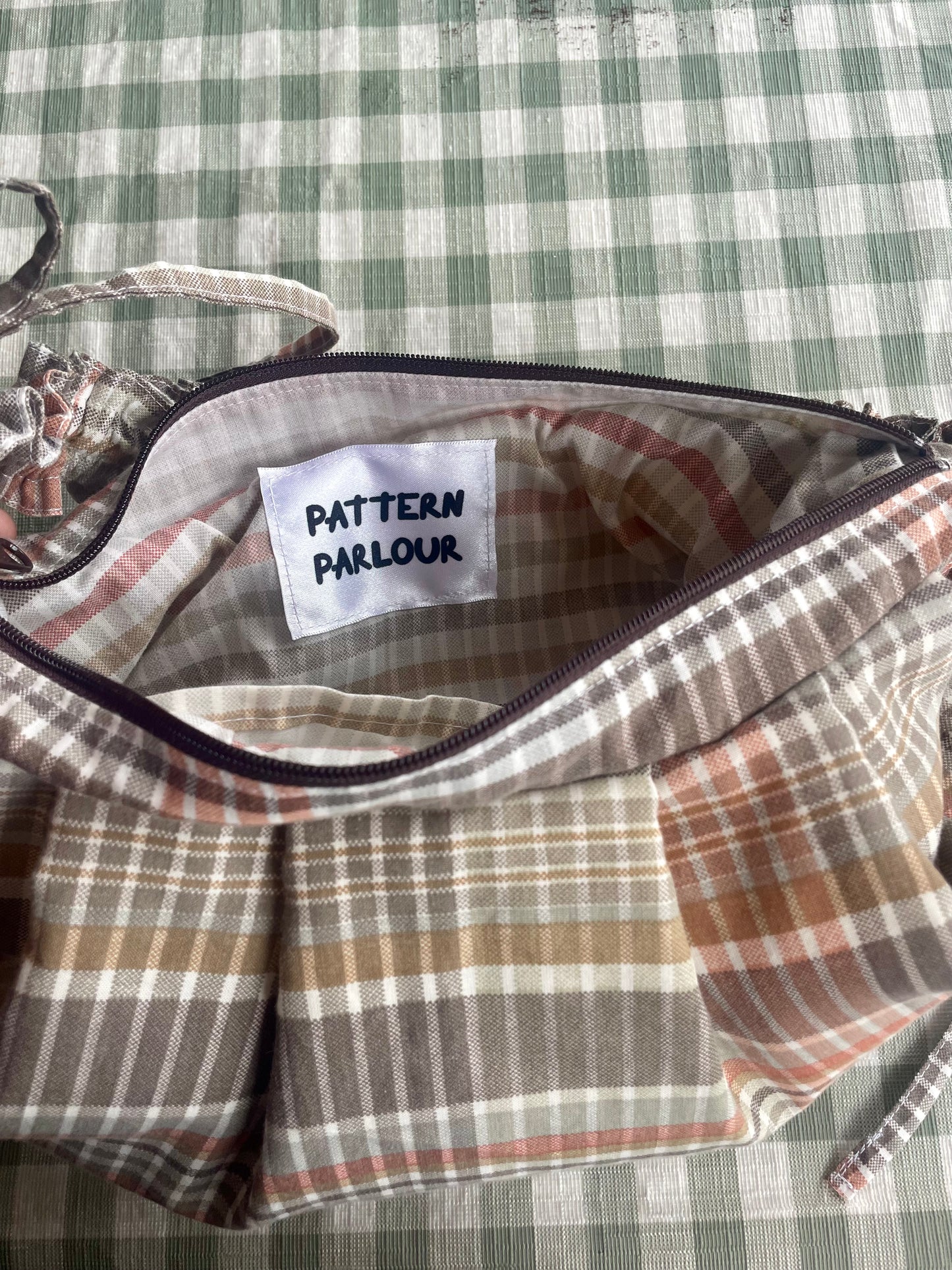 Wee Bonnie Bag in Autumn Plaid