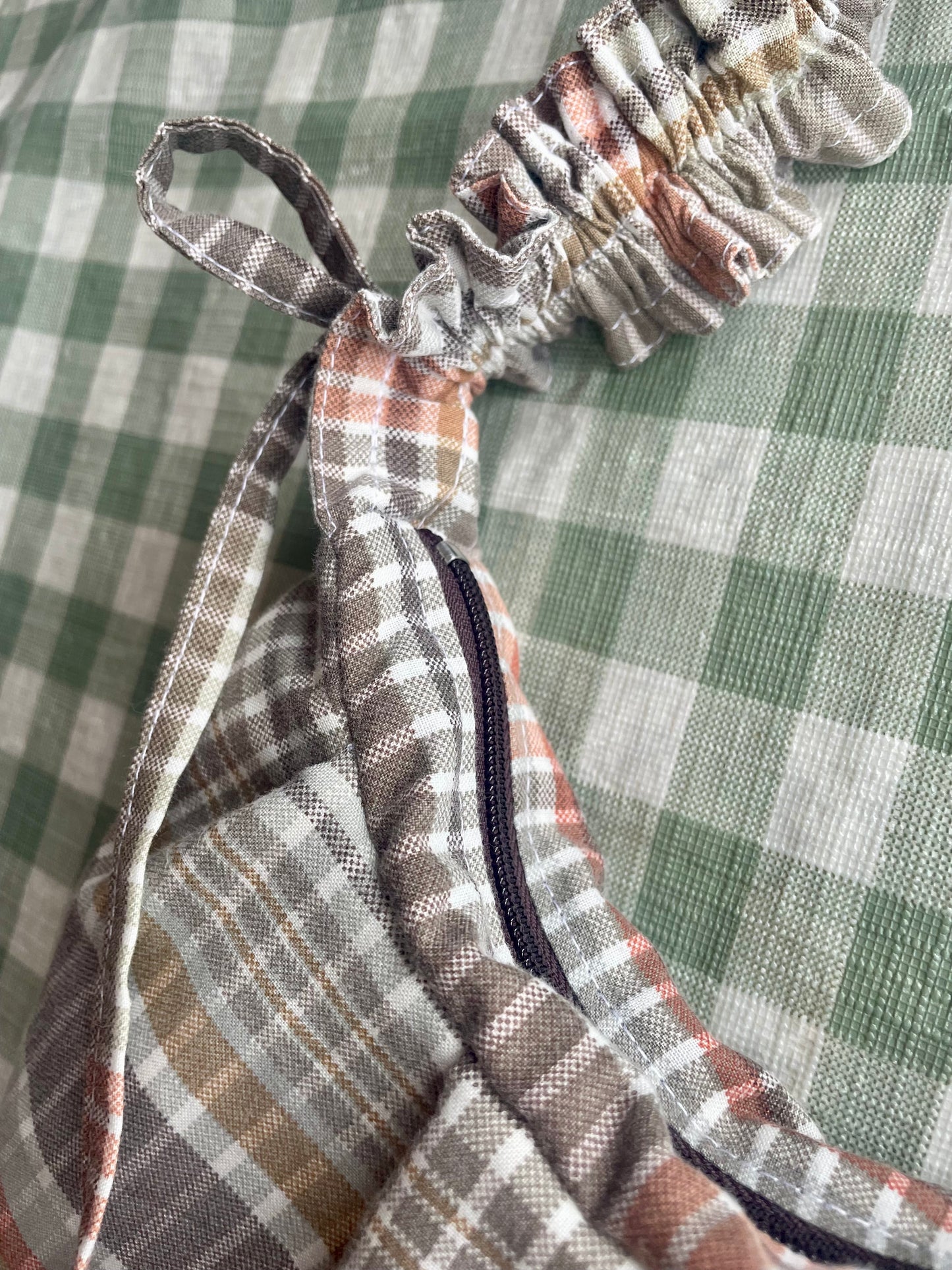 Wee Bonnie Bag in Autumn Plaid