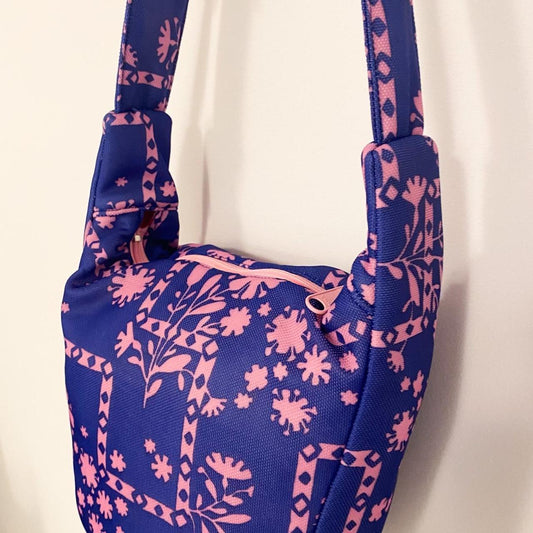 Everyday Bag in Purple & Pink Floral