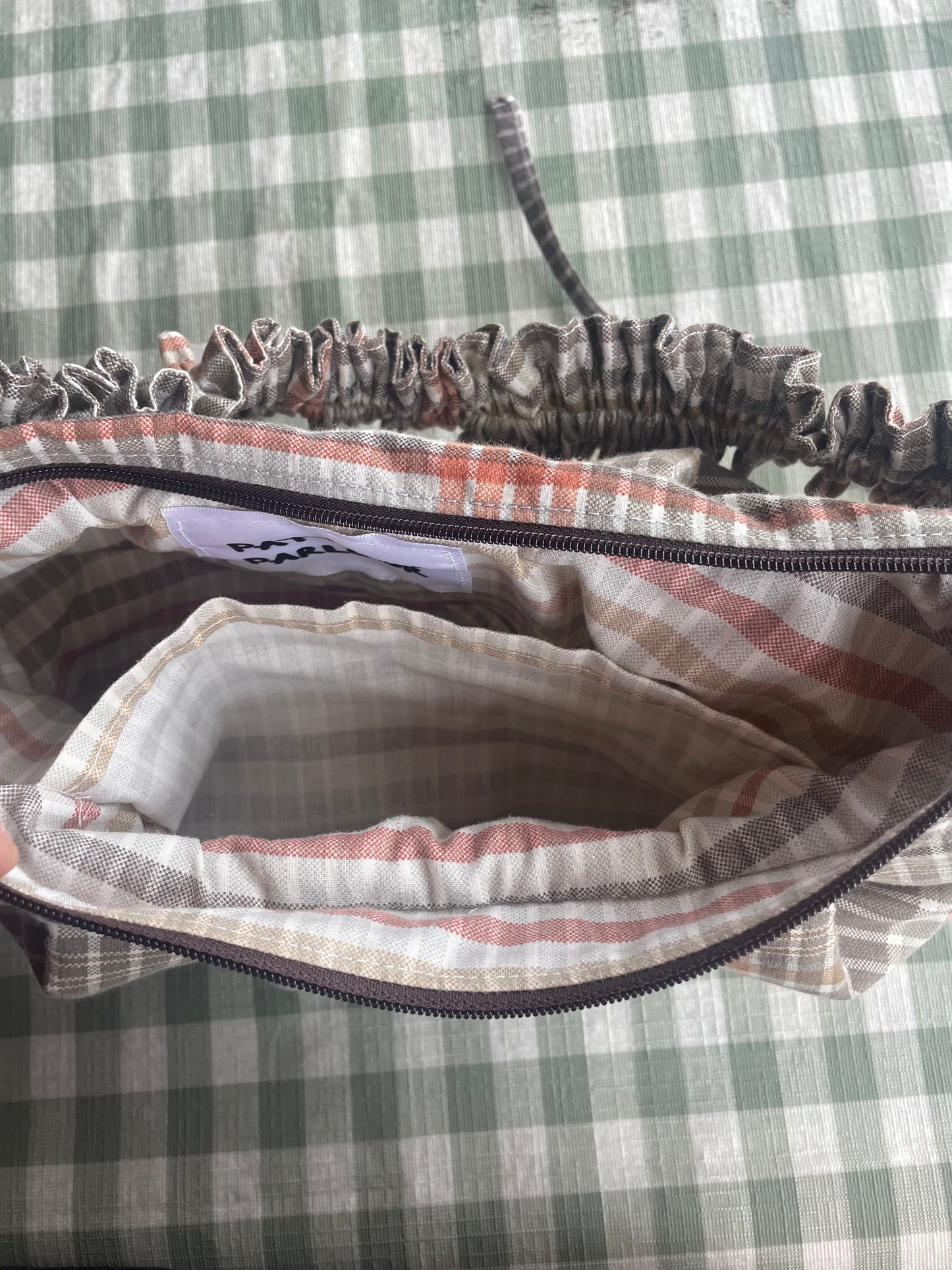 Wee Bonnie Bag in Autumn Plaid