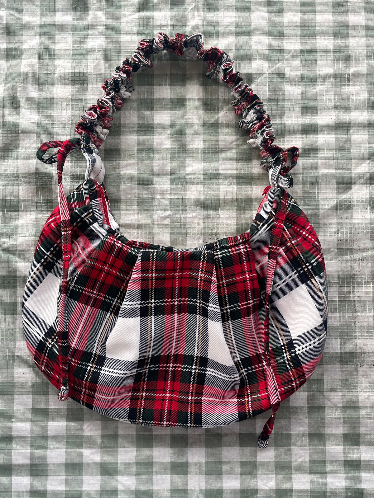 Wee Bonnie Bag in Multi Tartan
